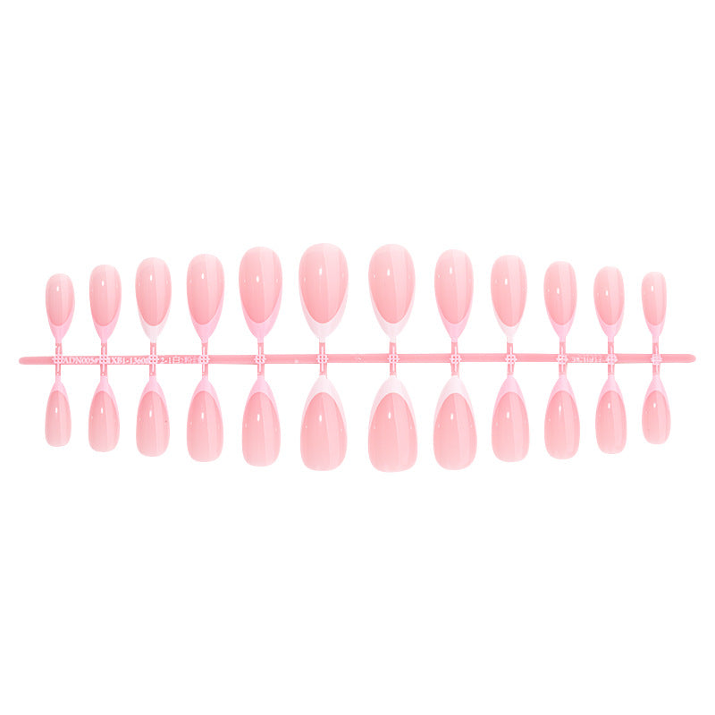 Premium Press-On Nail Set with Elegant French Tip Design Kalsten