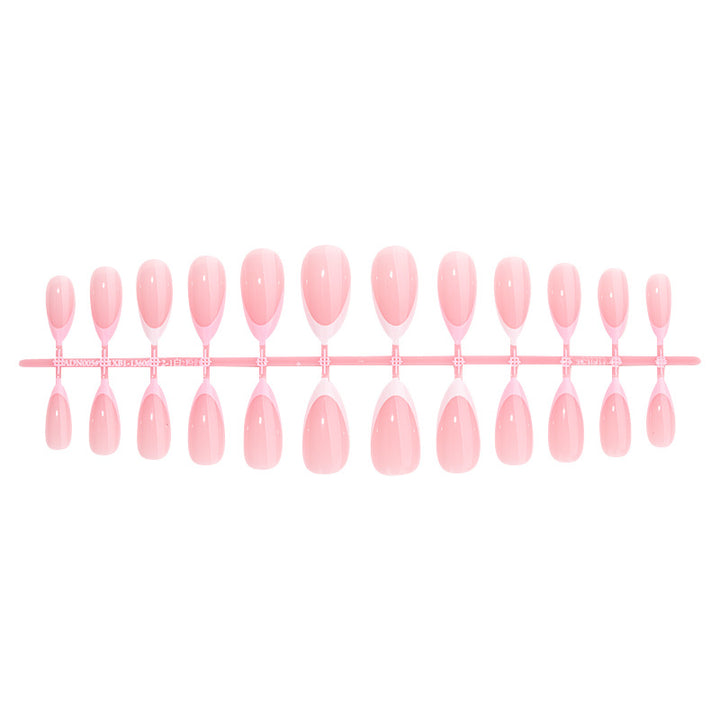 Premium Press-On Nail Set with Elegant French Tip Design Kalsten