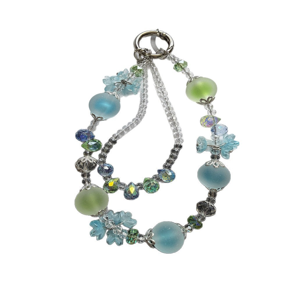 Floral Charm Beaded Keychain Kalsten