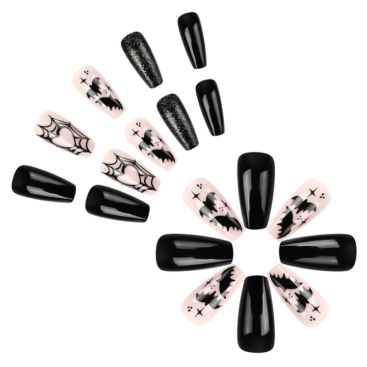Halloween-Themed Glitter Gel Nail Art Set Kalsten