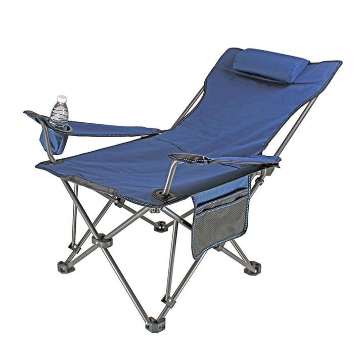 Portable Camping Chair with Side Storage Pocket Kalsten