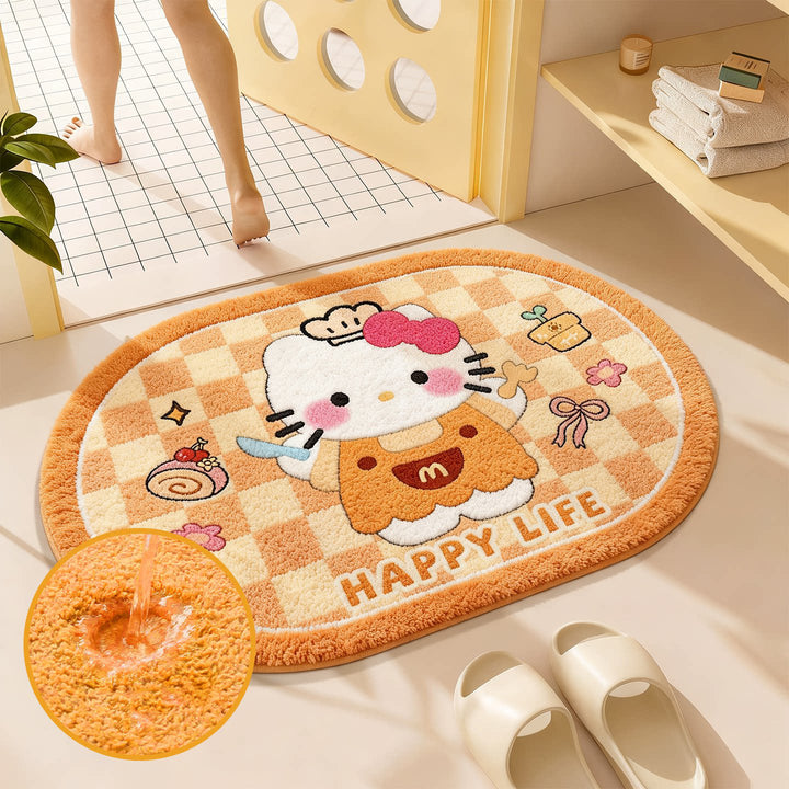 Cartoon Character Bath Rug for Home
