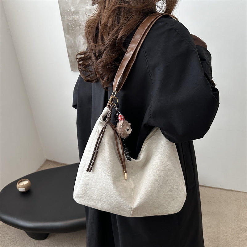 Soft Suede Hobo Handbag Kalsten