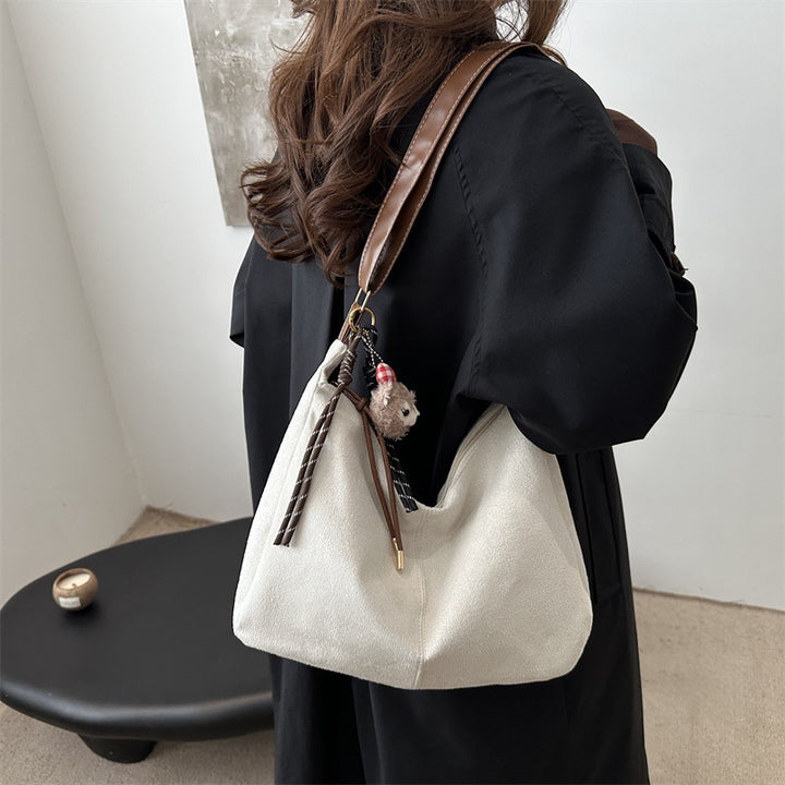 Soft Suede Hobo Handbag Kalsten