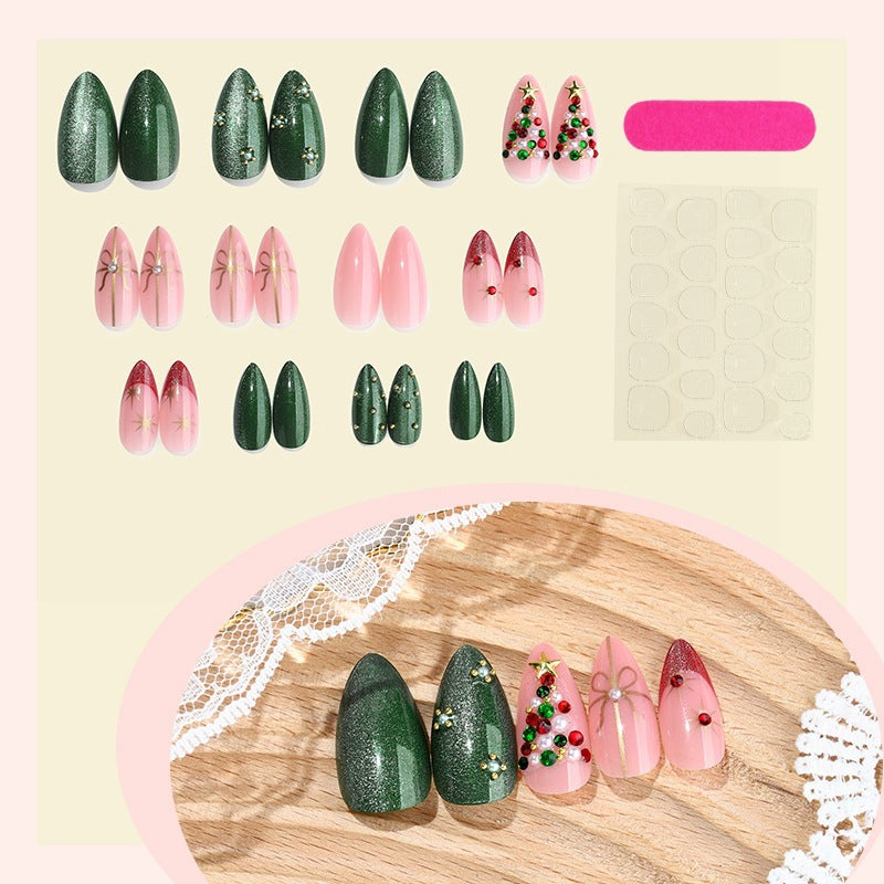Artificial nail tips with ombre design Kalsten