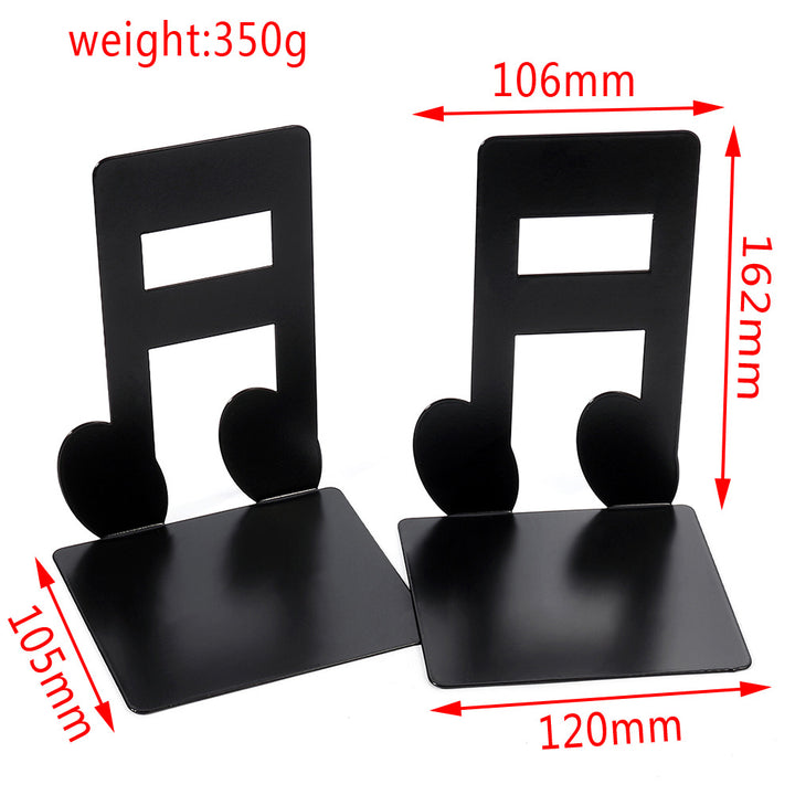 Decorative Music Note Bookends