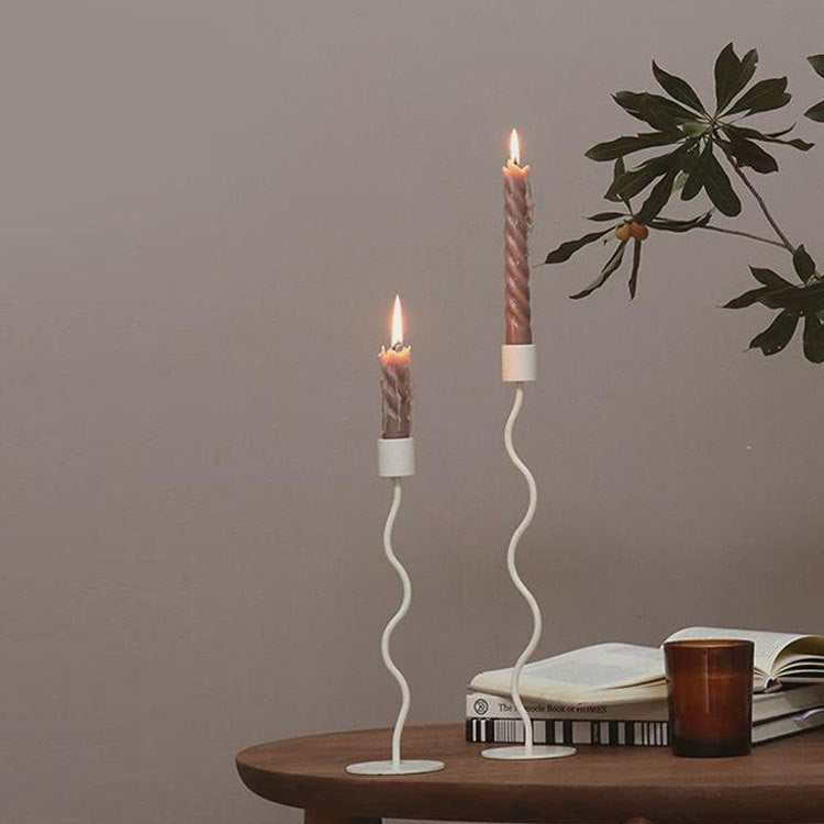 Modern Twisted Candle Holder