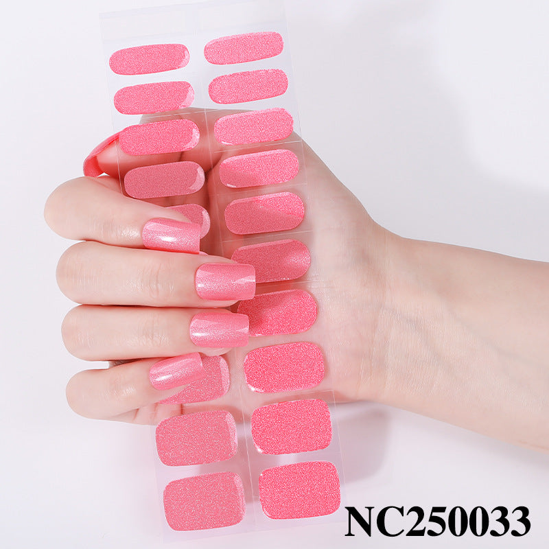 Elegant Glitter Nail Wraps
