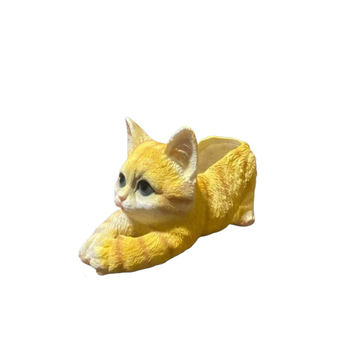 Decorative cat with plant pot Kalsten