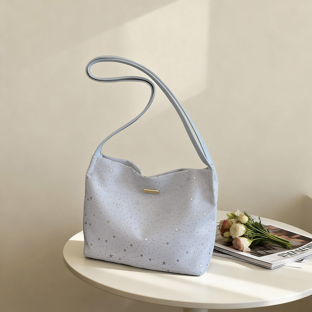 WoStylish Star-Embellished Hobo Bag Kalsten