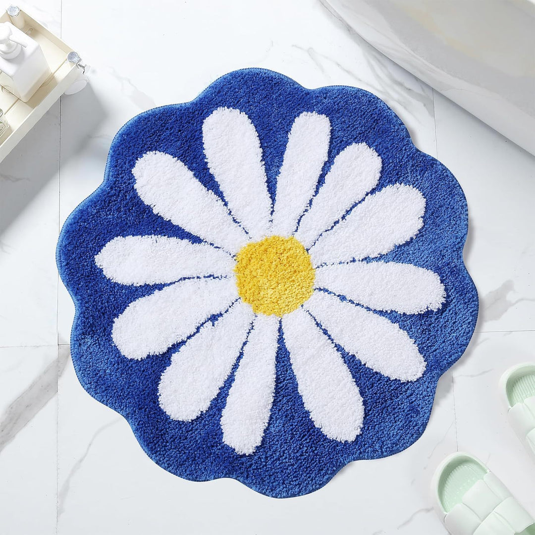 Floral Shape Bath Mat