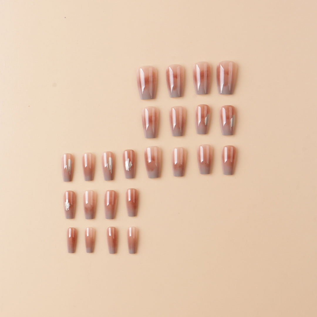 Elegant Glossy Press-On Nail Tips Kalsten