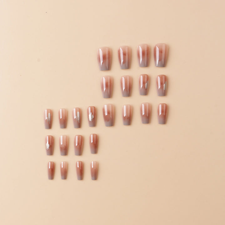 Elegant Glossy Press-On Nail Tips Kalsten