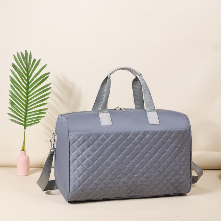Quilted Travel Duffle Bag Kalsten