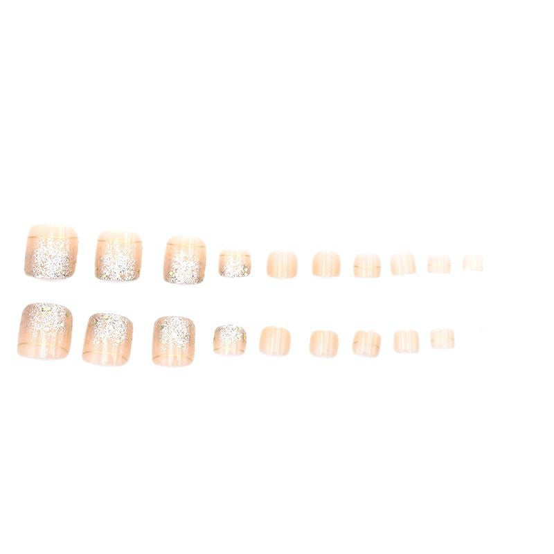Decorative Glitter Pedicure Nail Art Kalsten