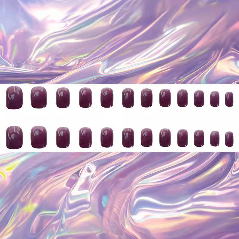 Classic Almond-Shaped Press-On Nails