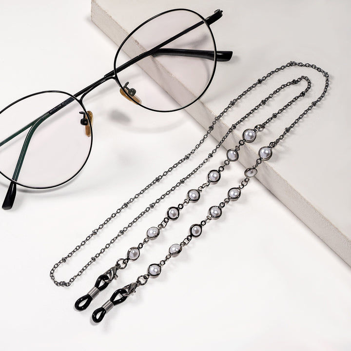 Elegant Pearl Beaded Eyewear Chain Kalsten