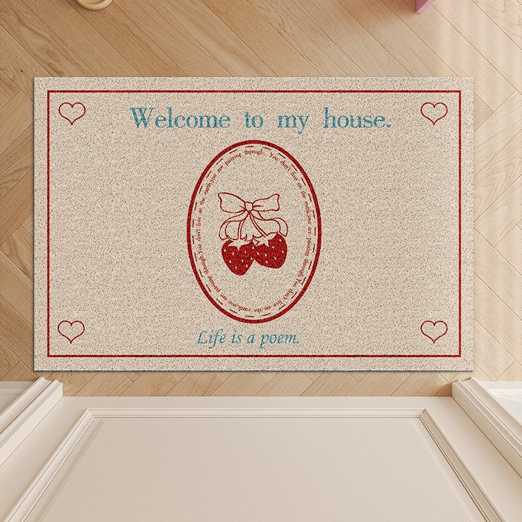 Whimsical Entrance Doormat Kalsten