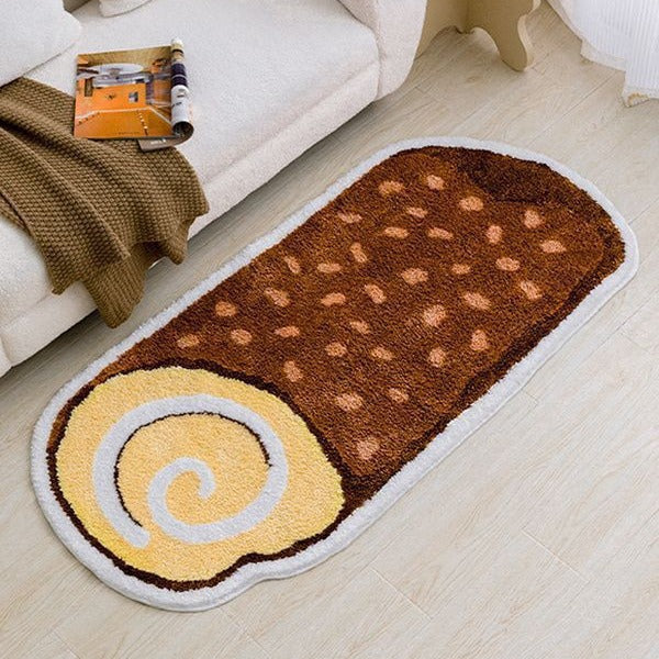 Monstera Leaf Shaped Area Rug