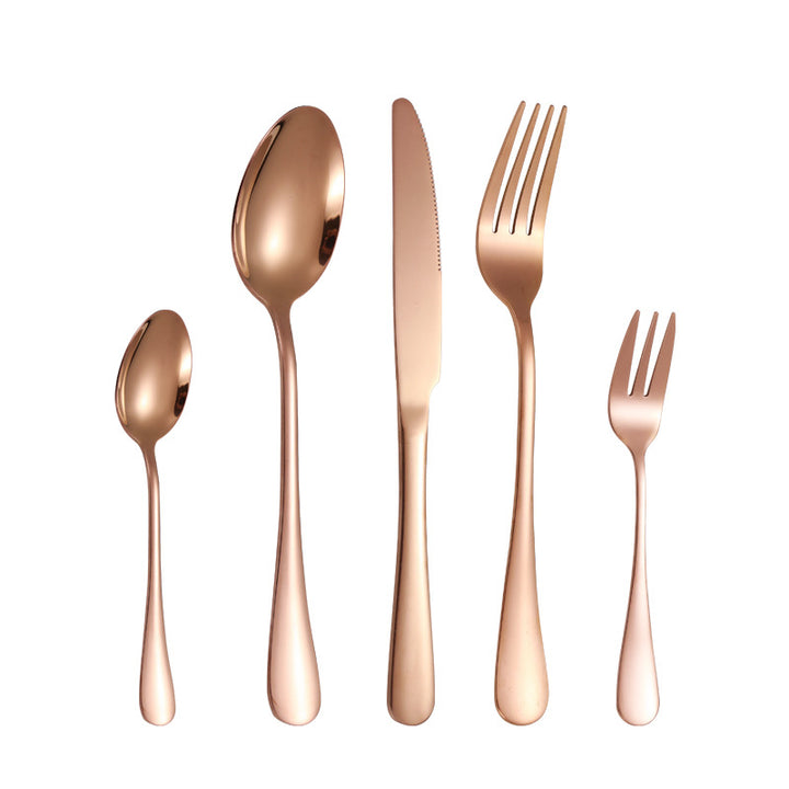 Elegant stainless steel cutlery set with ergonomic handle Kalsten