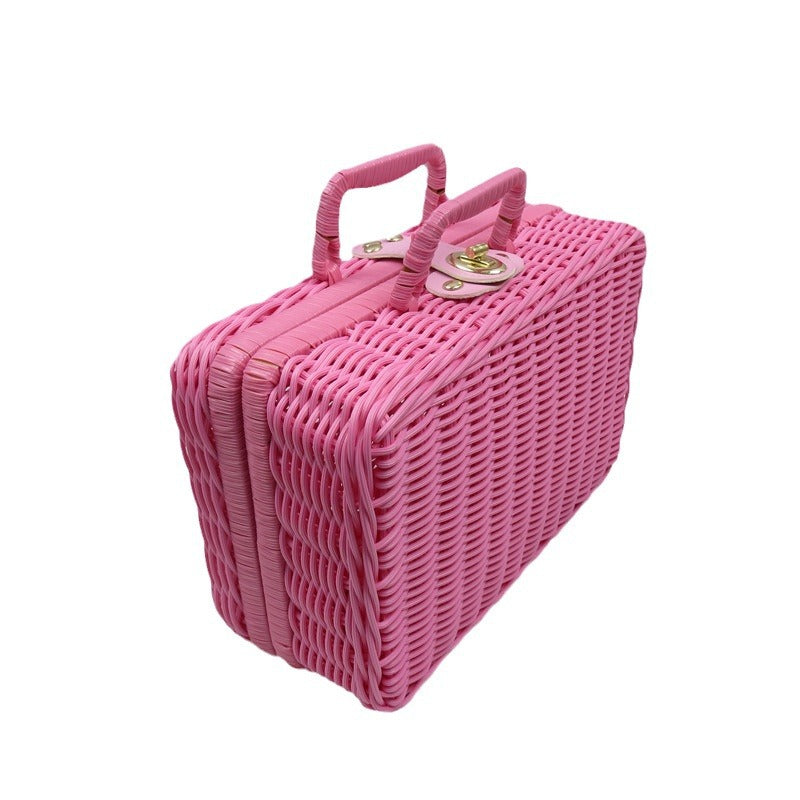 Handcrafted Storage Wicker Box Kalsten