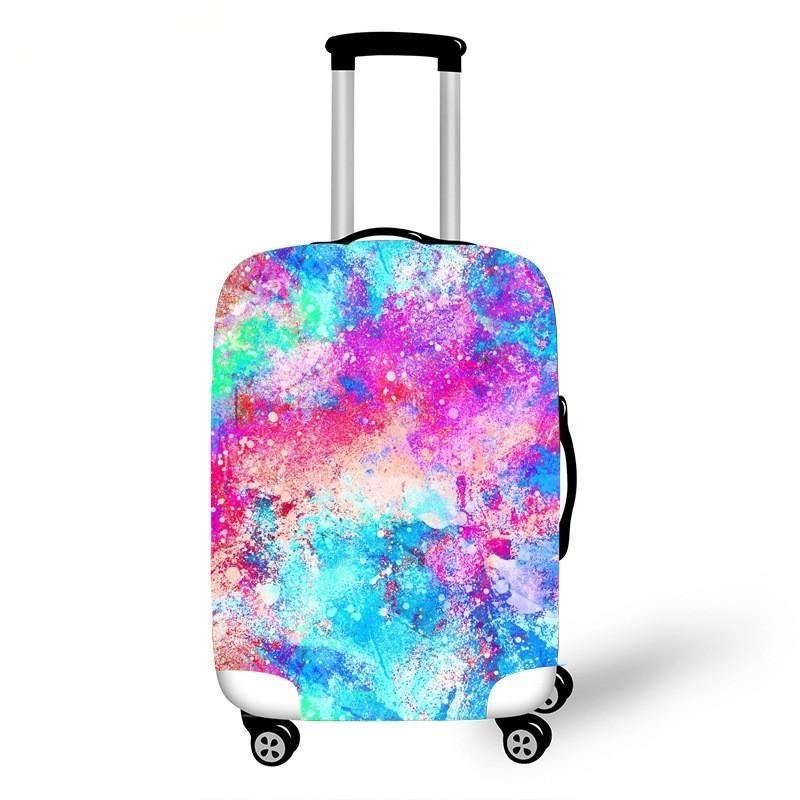 Women's hard shell suitcase with diverse floral design Kalsten