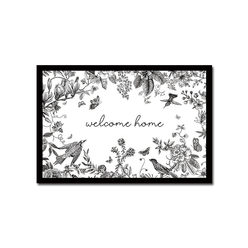 Decorative Citrus-Themed Bath Mat Kalsten