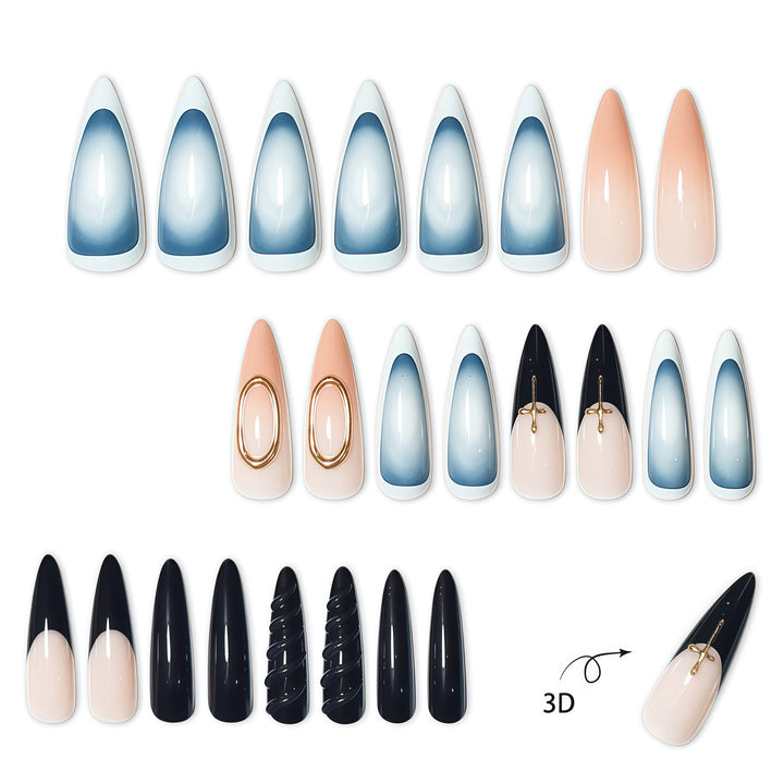 Premium Stiletto Nail Art Extensions Kalsten