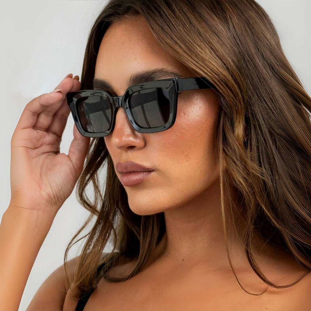 Unisex Chunky Geometric Sunglasses Kalsten