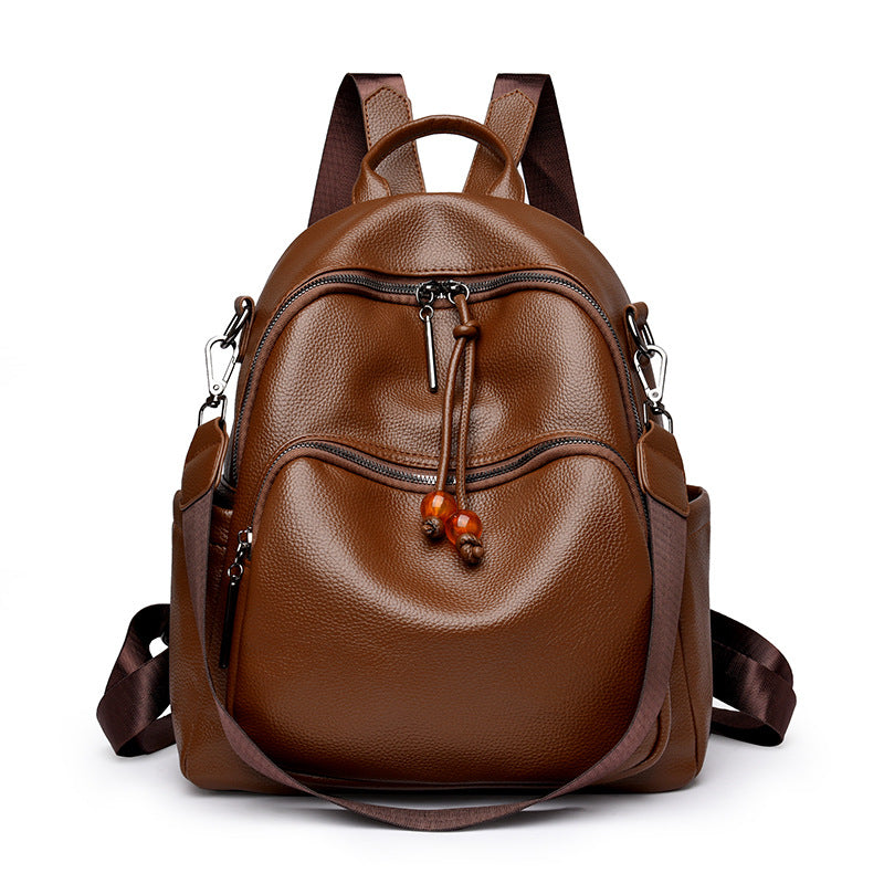 Premium Leather Travel Backpack Kalsten