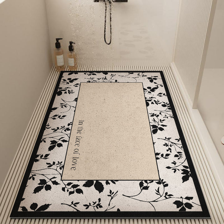 Decorative Anti-Slip Bath Mat