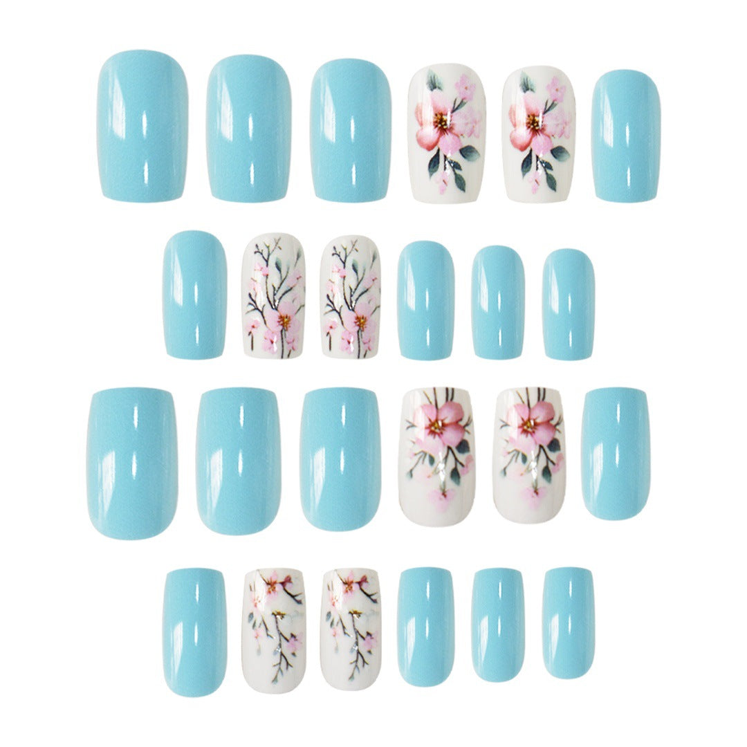 Floral Design Nail Art Extensions Kalsten