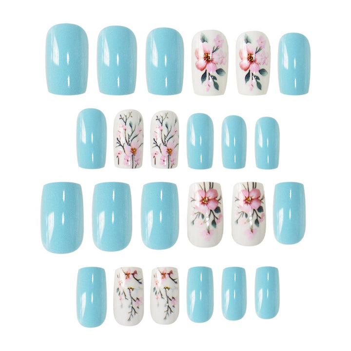 Floral Design Nail Art Extensions Kalsten