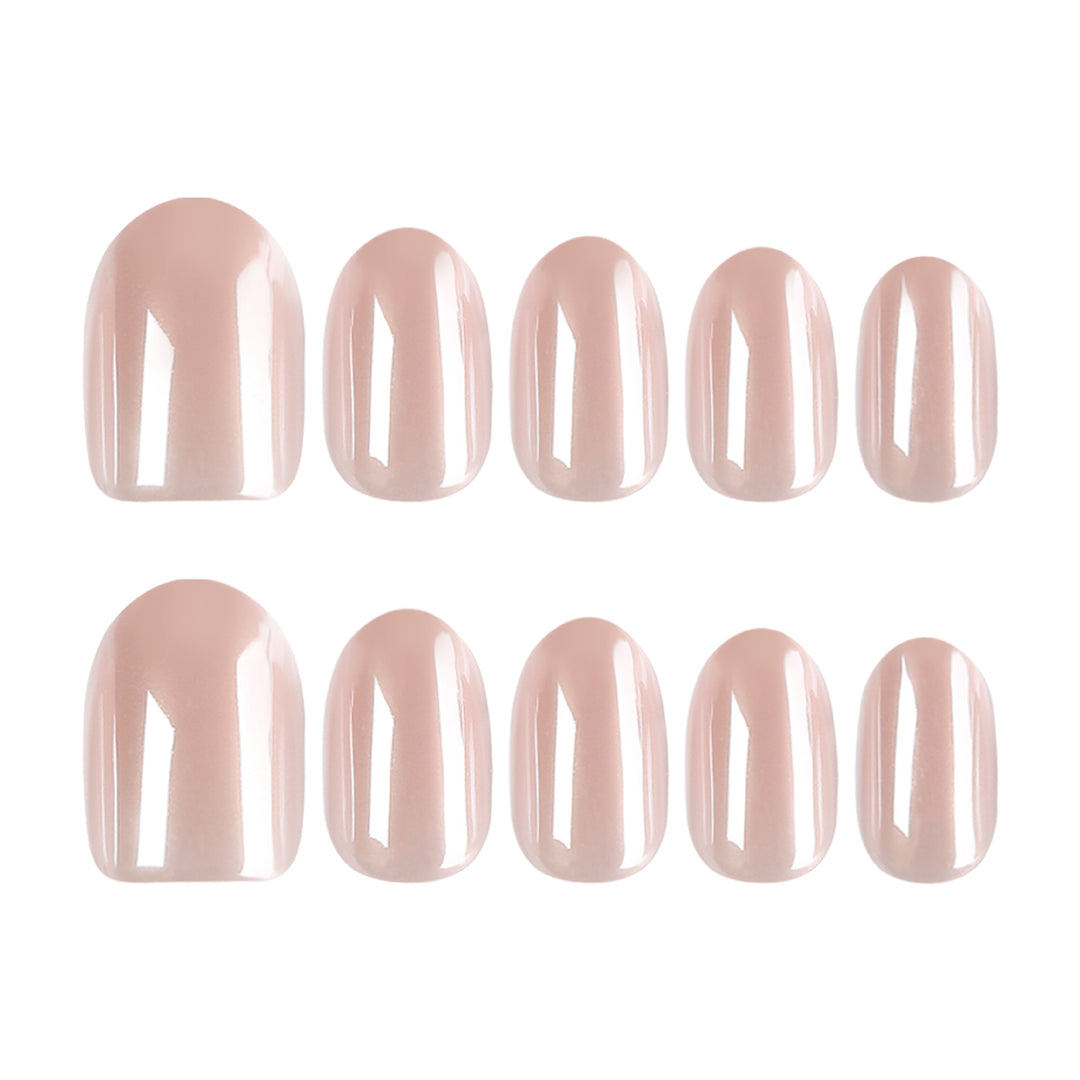 Elegant Gel Nails with Natural Shine Kalsten