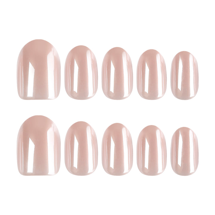 Elegant Gel Nails with Natural Shine Kalsten