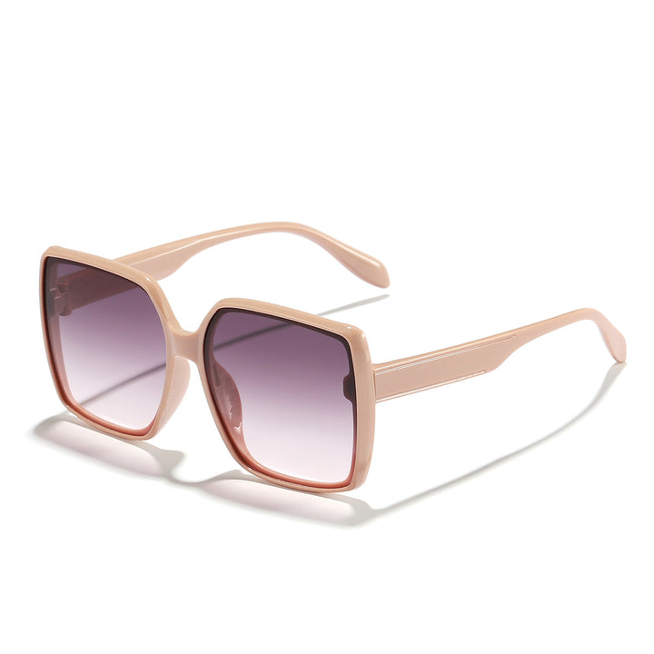 Women's oversized sunglasses with modern square frame and protective lenses Kalsten