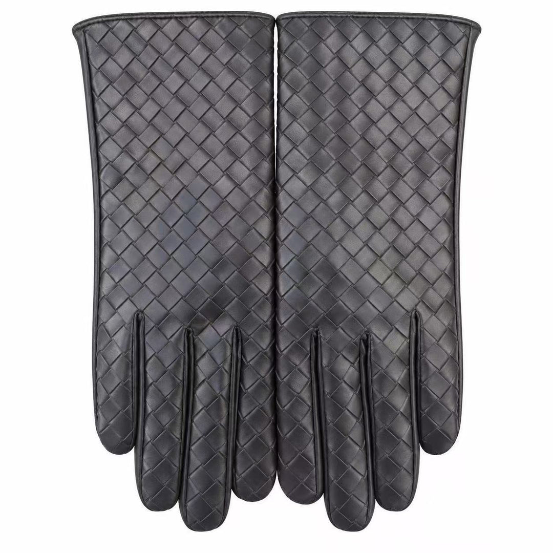 Premium Woven Leather Gloves Kalsten