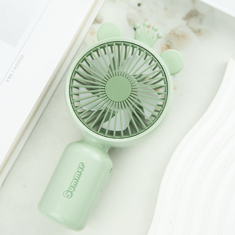 Portable Deer-Themed Handheld Cooling Fan Kalsten
