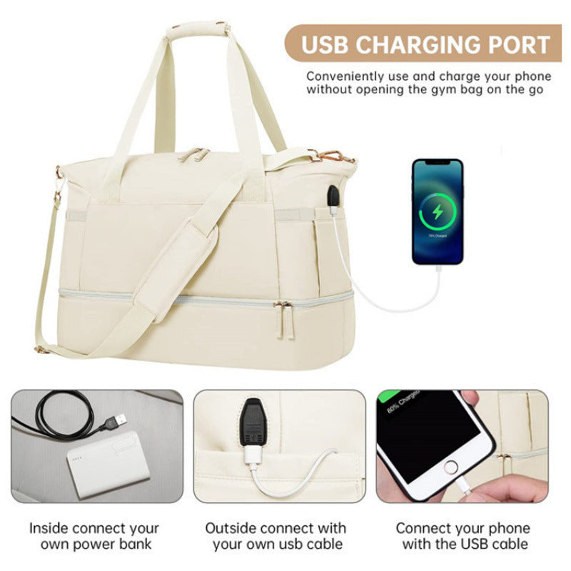 Multifunctional leisure bag with detachable shoulder strap Kalsten