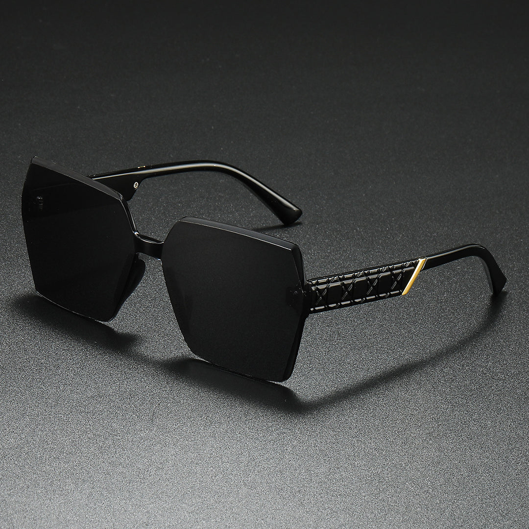 Luxurious Oversized Hexagonal Sunglasses Kalsten
