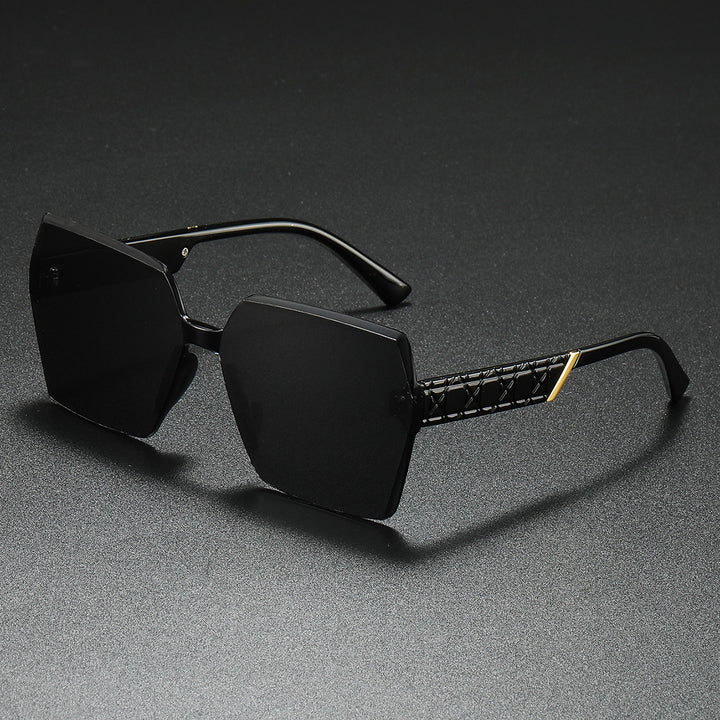 Luxurious Oversized Hexagonal Sunglasses Kalsten