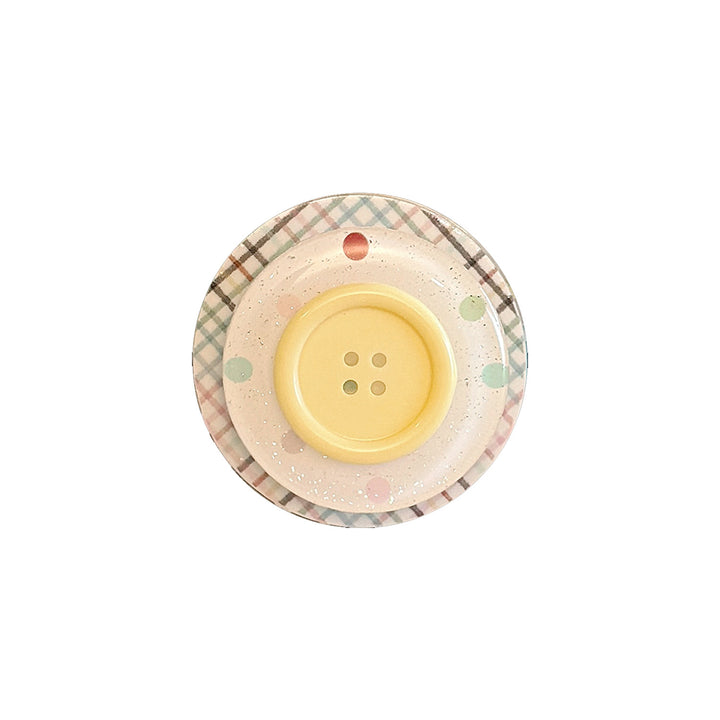 Decorative coaster in button design Kalsten