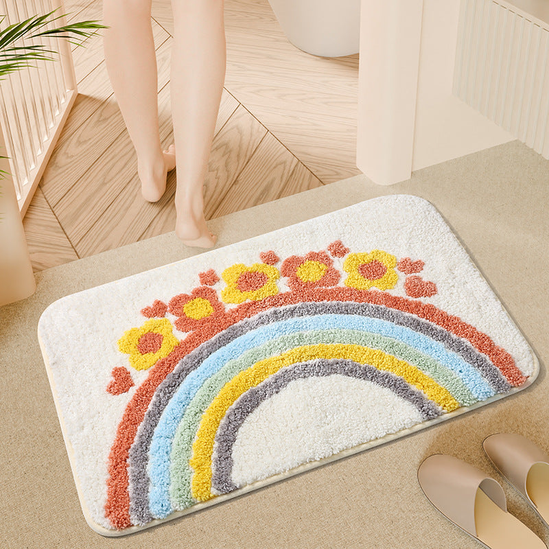 Plush Decorative Bath Mat Kalsten