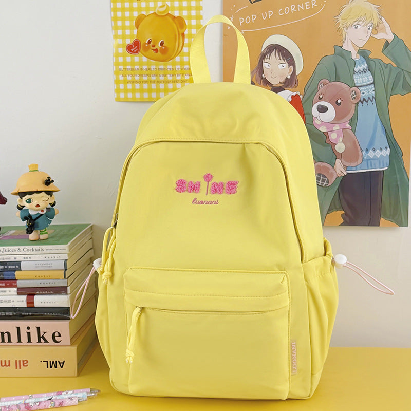 Playful Graphic Print Backpack Kalsten
