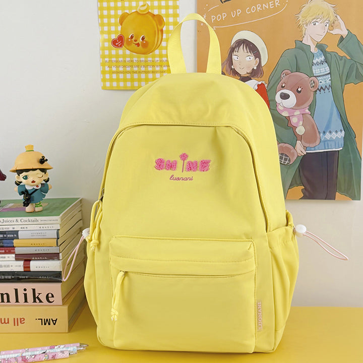 Playful Graphic Print Backpack Kalsten