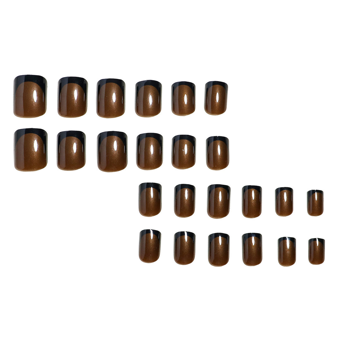 Elegant French Tip Press-On Nails Kalsten