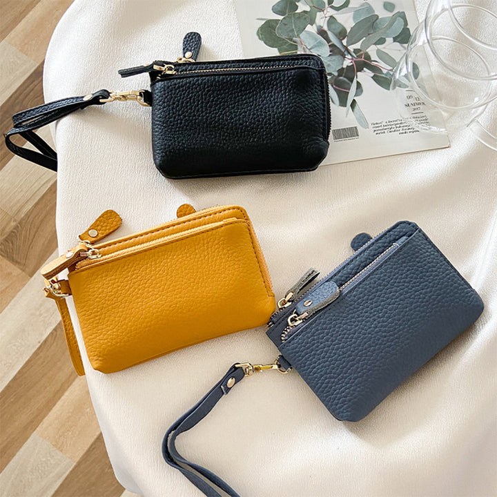 Luxe Textured Zippered Wallet Kalsten