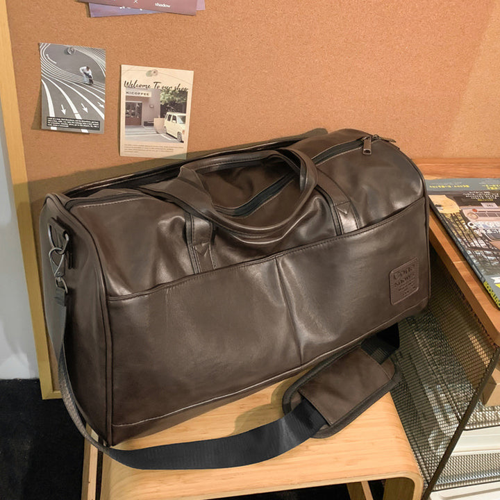 Premium Leather Travel Duffle Kalsten