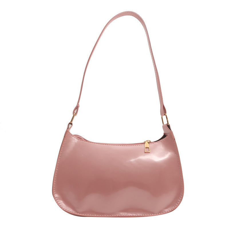 Chic Patent Leather Shoulder Bag Kalsten