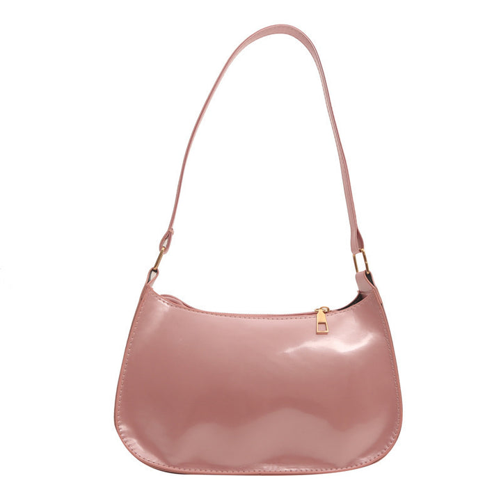 Chic Patent Leather Shoulder Bag Kalsten
